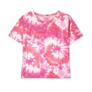 Girls Layering Tops T Shirts. Two. (2) Tie-Dyed. SZ L